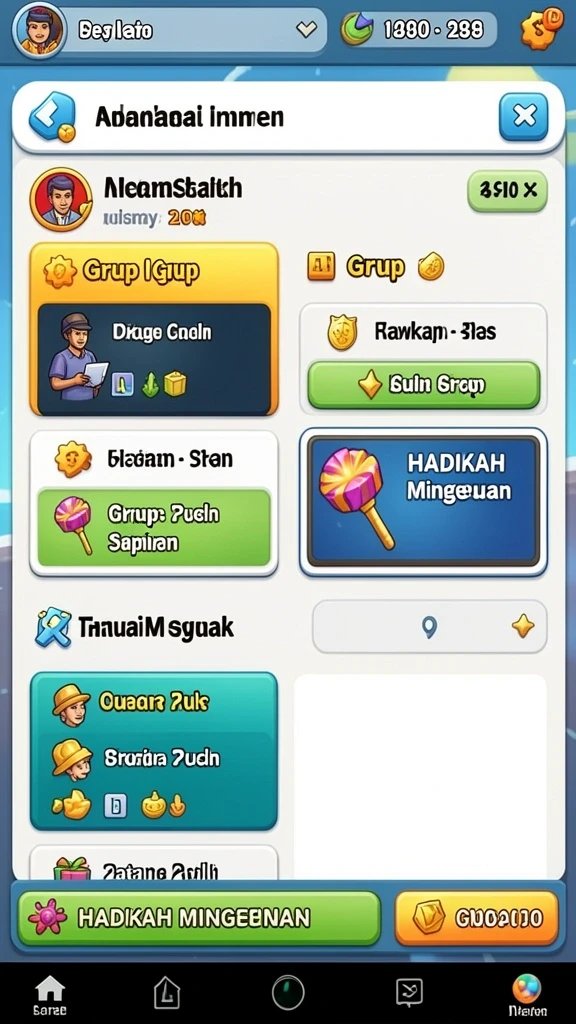 maj777 - Tangkapan layar memperlihatkan karakter baru yang menarik.