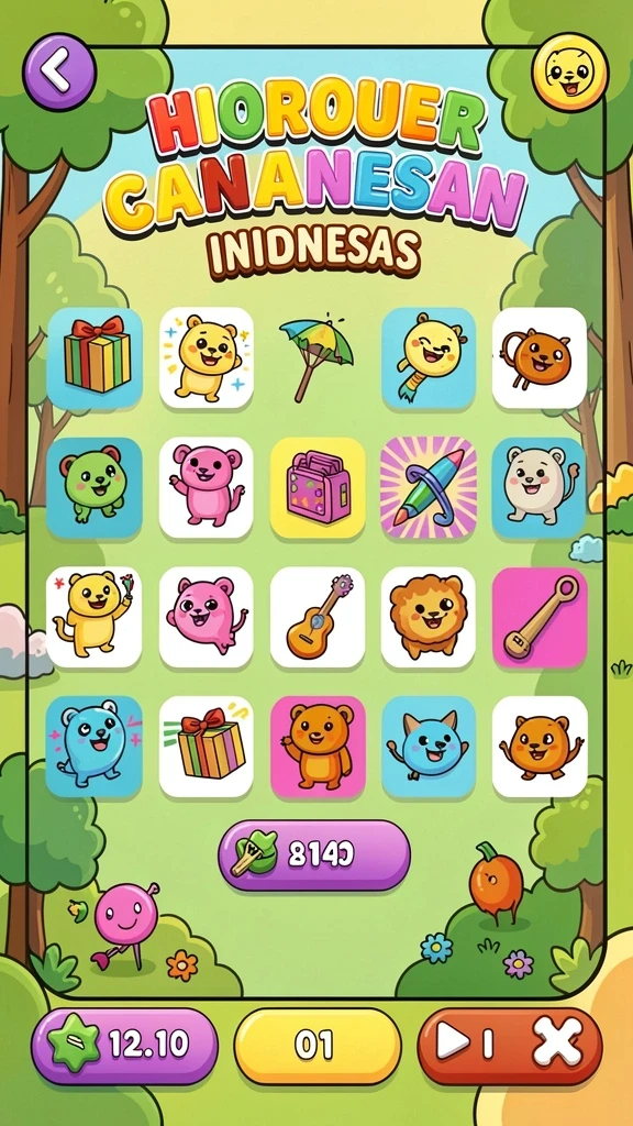 nona88 - Antarmuka pengguna yang intuitif dan menarik.