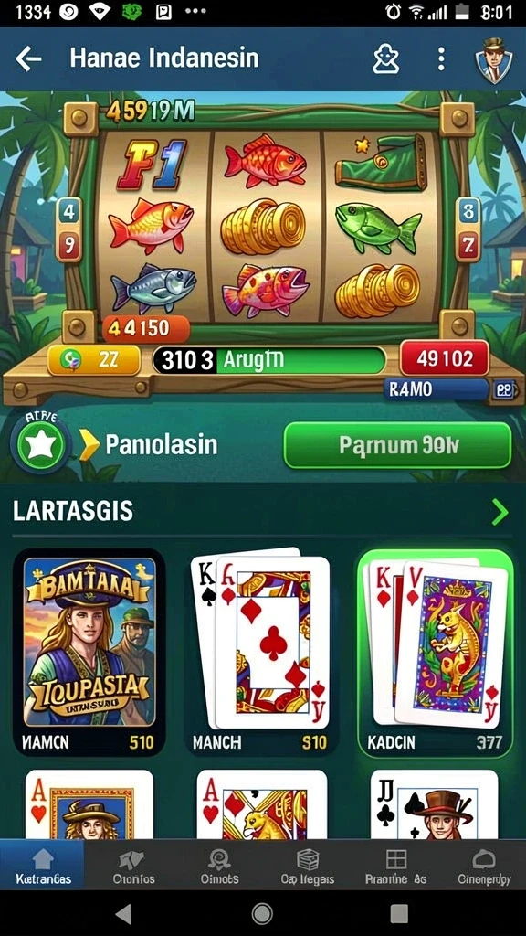 sontogel - Tampilan menu utama SONTOGEL yang menarik dan interaktif.