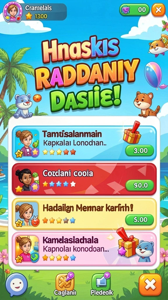 surga55 - Tampilan karakter yang menarik dan penuh warna.